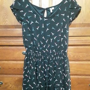 Junior's black dress